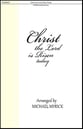 Christ The Lord Is Risen Today SATB choral sheet music cover